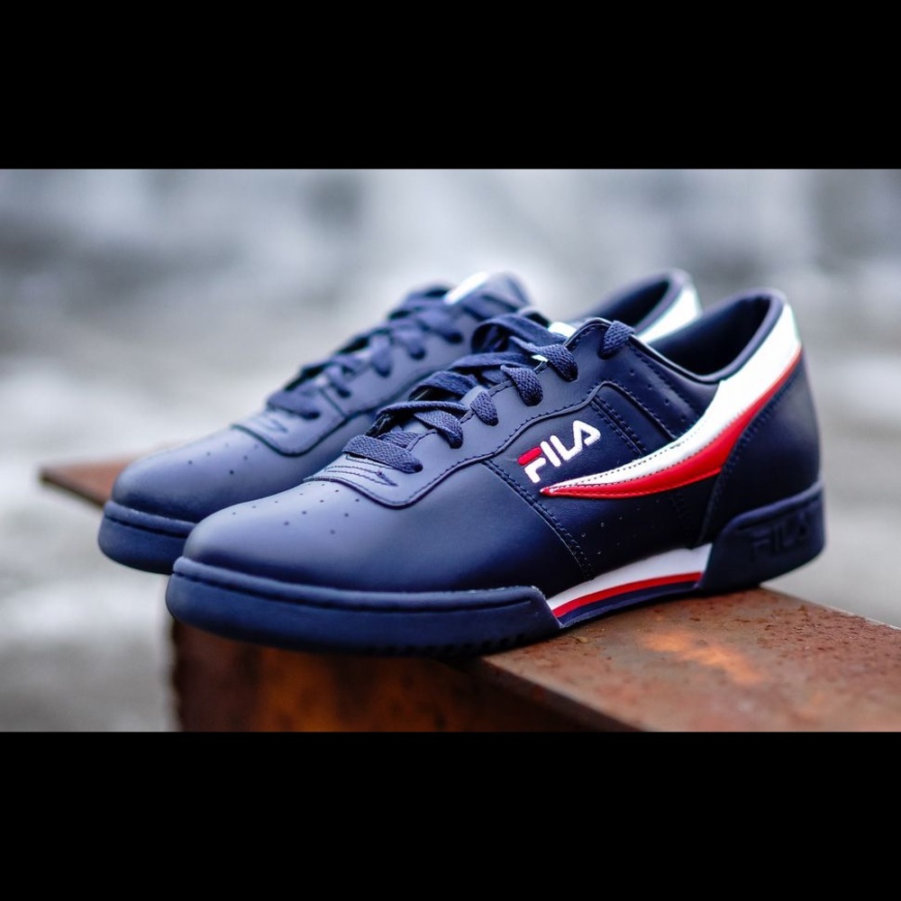 Navy Blue Classic Low FILA